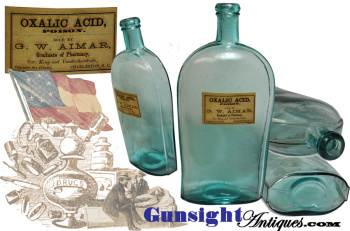 Confederate Hospital & Dispensary Site - S.c. Apothecary Bottle