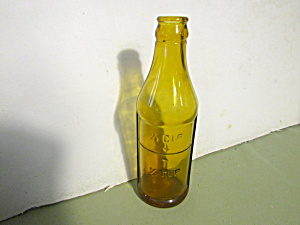 Vintage Amber Pectin Measuring Bottle