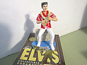 Vintage Collectible Ornament Elvis Blue Hawaii