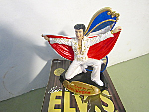 Vintage Collectible Ornament Elvis Live In Las Vegas