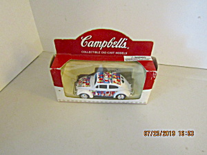 Vintage Campbell Soup Die-cast Model 1952 Vw Beetle