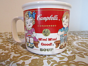 Vintage Campbell Kids Soup M'm Good Soup Mug