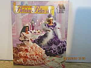 Annie's Fashion Doll Birthday Belles Vol. 1 #87b20