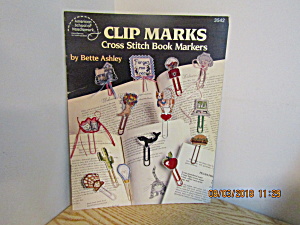 Asn Clip Marks Cross Stitch Book Marks #3542