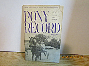 Pony Records Vol. 7 #2 March/april 1964