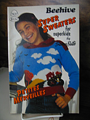 Super Sweaters For Superkids Booklet #7437