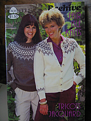 Beehive Fair Isle Knits Booklet #7435