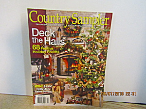 Country Sampler Decorating Ideals Deck The Halls 2010