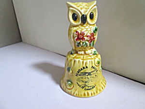 Vintage Owl Souvenir Niagara Falls Bell