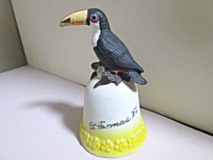 Vintage Pelican Souvenir Bell St. Thomas