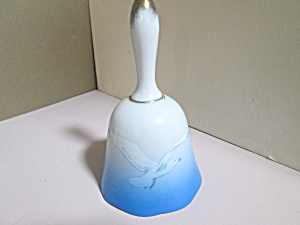 Vintage Art D&#233;cor Nanco Seagull Porcelain Bell