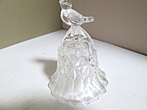 The Byrdes Collection Lead Crystal Bird Bell