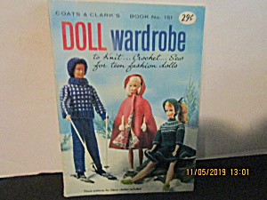 Vintage Booklet Coats & Clark's Fashion Doll Wardrobe