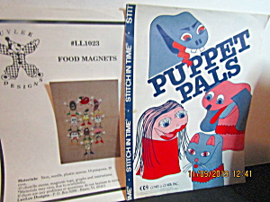 Vintage Sheets Puppet Pets & Food Magnets