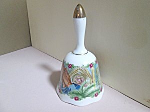 Vintage Porcelain Praying Hands Bell
