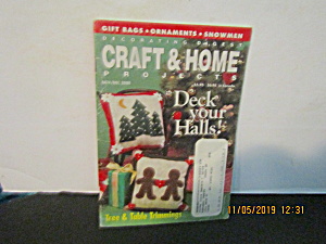 Craft Magazine Craft & Home Projects Nov/dec 2000