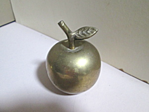 Vintage Solid Brass Apple Bell