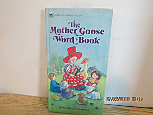 Children's Board Book The Mother Goose Word Book