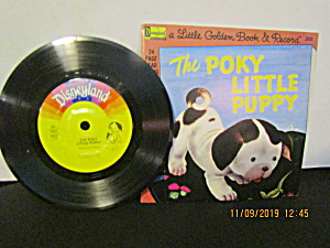 Vintage See Hear Read Book The Poky Little Puppy
