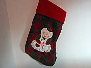 Vintage Avon Gift Collection Mrs Claus Stocking