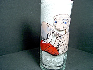 E.t.pizza Hut Collectible Glass Be Right Here