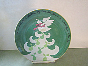 Vintage Brylane Home 1st Day Of Christmas Plate