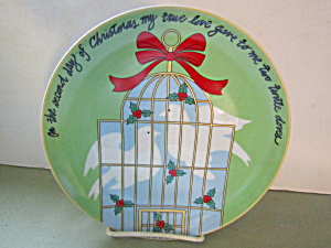 Vintage Brylane Home 2nd Day Of Christmas Plate