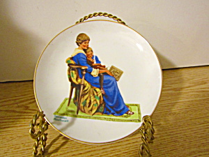 Norman Rockwell Classic Plate Bedtime