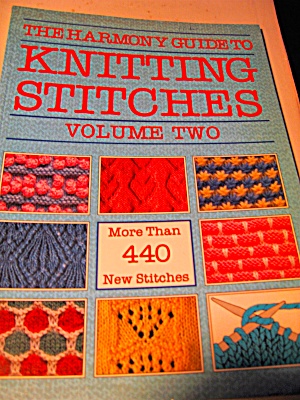 The Harmony Guide To Knitting Stitches Vol 2