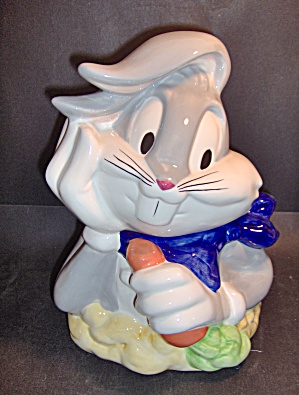 Gibson Looney Tunes Bugs Bunny Cookie Jar 1997