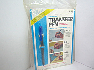Vintage Ez Pressure-fax Transfer Pen