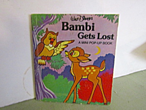 Wonderful Little Pop-up Book Bambi Gets Lost