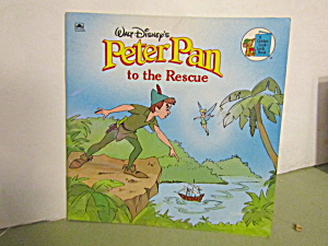 Vintage Golden Book Peter Pan To The Rescue