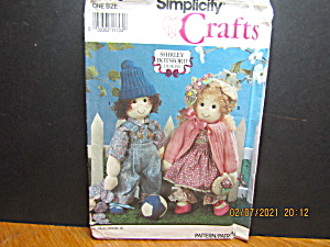 Simplicity Sock Doll With Wardrobe Pattern #7476