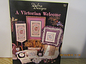 Debra Designs Cross Stitch A Victorian Welcome #3