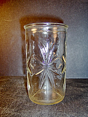 Anchor Hocking Crystal Pressed Cut Glass Juice Glass