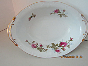 Vintage Finechina Of Japan Royal Rose Oval Serving Dish
