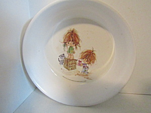 Vintage Childs Melamine American Greetings Urchins Bowl