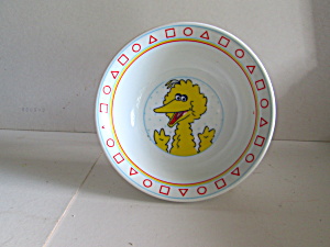 Sesame Street Big Bird Cereal/soup Bowl