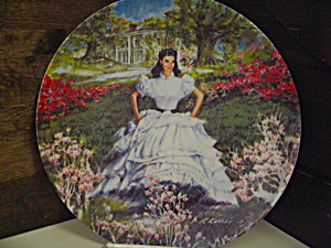 Gone Withthe Wind First Edition Plate Scarlett