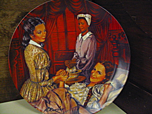 Gone With The Wind Plate Melanie Giving Birth