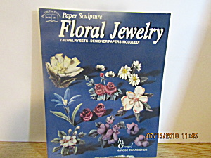 Hotp Paper Sculpture Floral Jewelry # 156