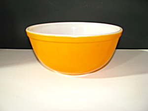 Vintage Pyrex Daisy Orange 403 Nesting Bowl