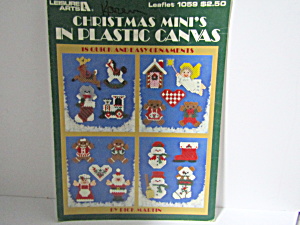Leisure Arts Christmas Mini's In Plastic Canvas #1059