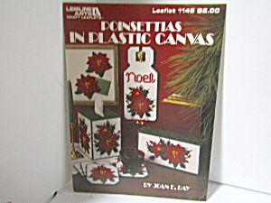 Leisure Arts Poinsettias In Plastic Canvas #1145