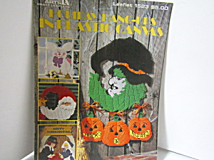 Leisure Arts Holiday Hang-ups In Plastic Canvas #1523