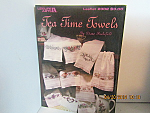 Leisure Arts Tea Time Towels #2302