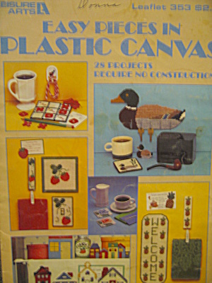 Leisure Arts Easy Pieces In Plastic Canvas #353