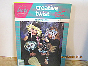 Creative Twist Paper Craft Book Funny Face