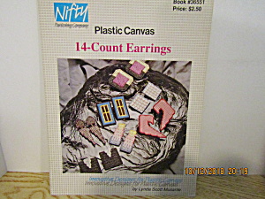 Nifty Publishing Plastic Canvas 14-count Earrings #551